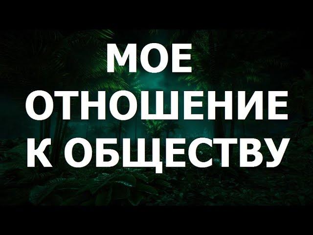 Мое отношение к обществу.