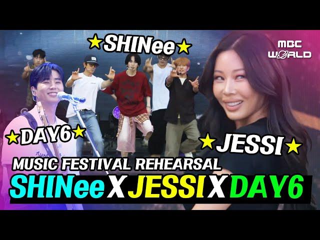 [SUB] Rehearsals at the start of the ⟪Hang Out with Yoo⟫ festival #SHINEE #JESSI #DAY6