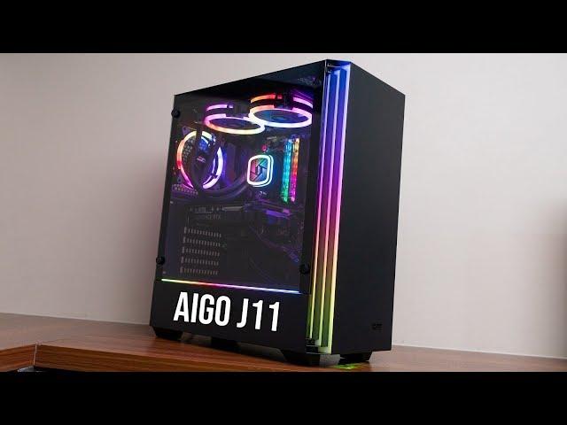 Aigo darkFlash J11 Review | ARGB ATX Mid-Tower Case