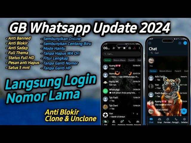 GB Whatsapp Update Terbaru | Login Semua Nomor | WA GB Mod 2024 | Whatsapp mod 2024