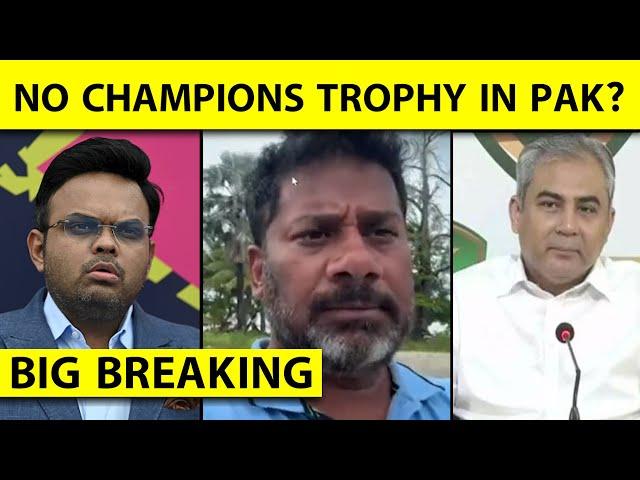 BIG BREAKING:  PAKISTAN'S CHANCES OF HOSTING CHAMPIONS TROPHY ARE NOT LOOKING PROMISING