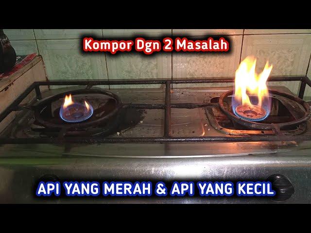 Cara Service Kompor Gas Api Merah Rinnai & Api Kecil Rinnai