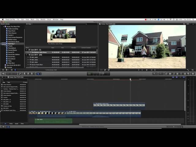 Final Cut Pro X Basics Tutorial Pt. 12 - Creating Stills / Freeze Frames