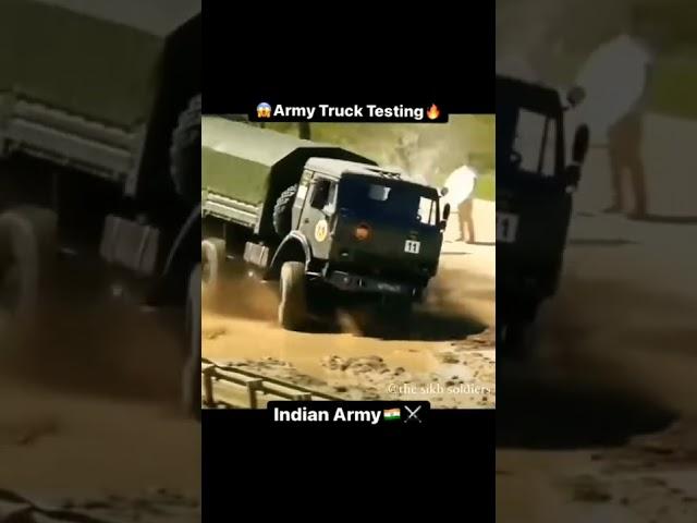 ARMY TRUCK TEST