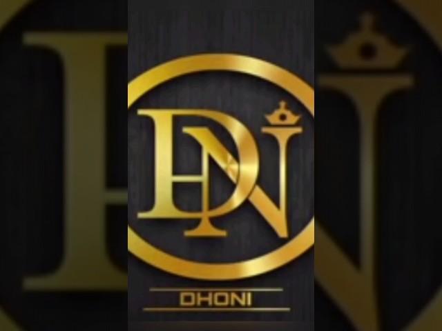 ||Dhoni Name Logo|| by @TheLogoMaker2.O #shorts #viral #youtubeshorts #logomaker #logodesign