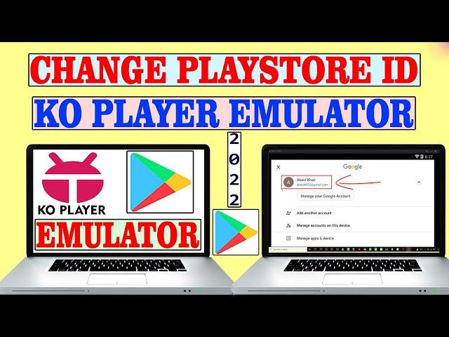 How To Sign In Play Store In Ko Player Emulator In Computer | Playstore Login In Laptop/Computers