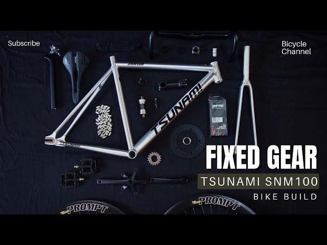 SILVER RAW FIXED GEAR | BIKE BUILD