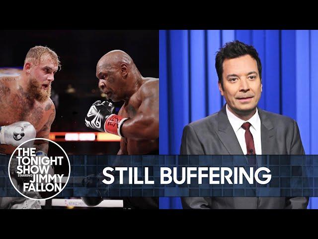 Jake Paul and Mike Tyson’s “Sad” and “Underwhelming” Boxing Match | The Tonight Show