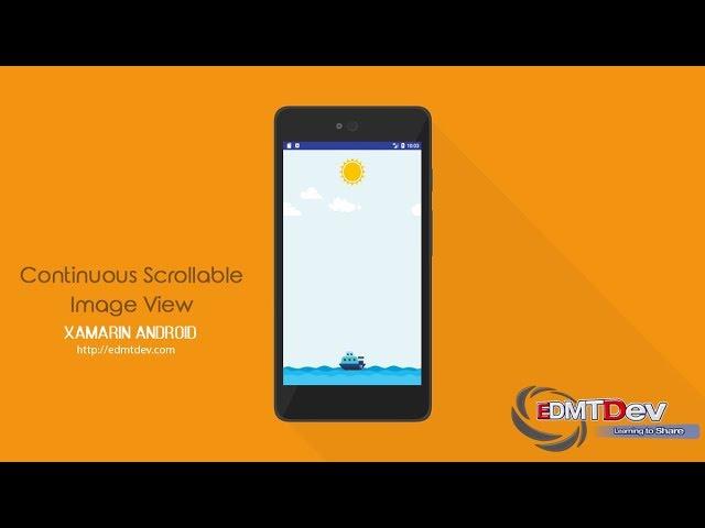 Xamarin Android Tutorial - Continuous Scrollable Image View