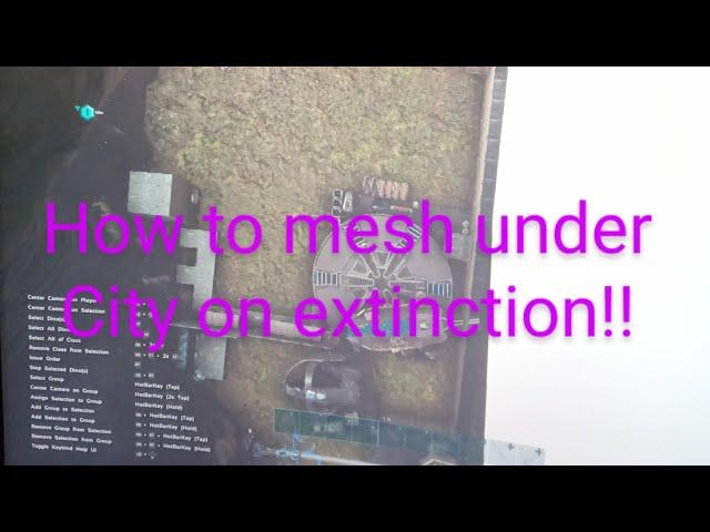 how to mesh city on extinction!!