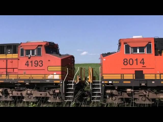 Fun With Fishplate Films on the BNSF Staples Sub