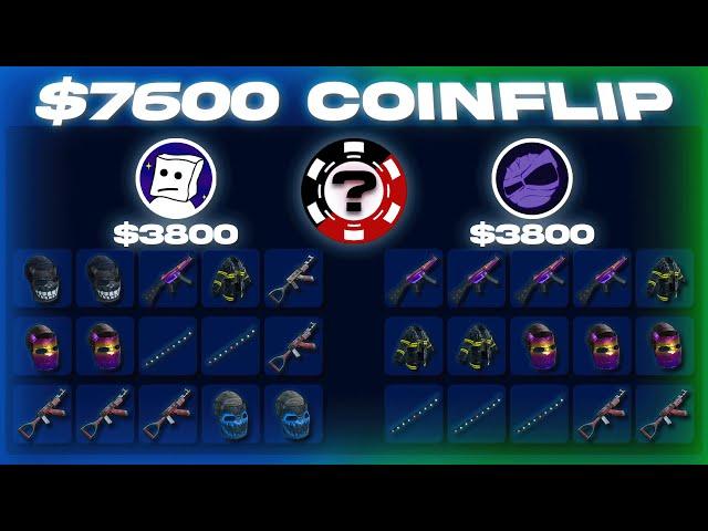 So I flipped for $7,600 worth of Rust skins.. | RustyPot Coinflip