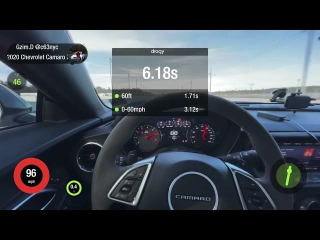 600 WHP CAMARO ZL1 @ 1/4 mile