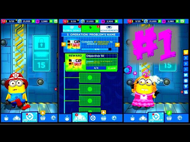 Despicable Me: Minion Rush - Gameplay Walkthrough Part 1 -Yess Got My Favorite Minions -iOS, Android