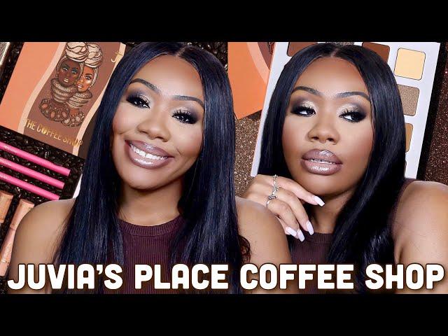 JUVIAS PLACE COFFEE SHOP EYESHADOW PALETTE REVIEW | SWATCHES INCLUDED | ASK WHITNEY