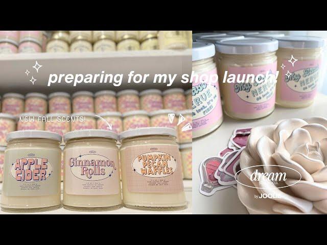 Small Candle Business from home: shop launch prep! Make 300 candles for Amazon fba with digiboil