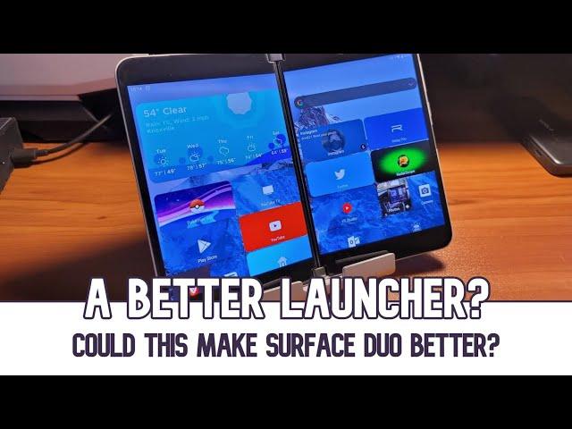 How to make your Surface Duo feel like Windows Phone | Launcher 10