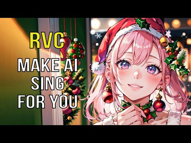 Voices of the Future: How to Clone Any Voice with RVC and Make It Sing! - Xmas Video [1/3]