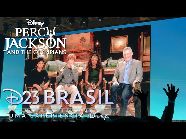 D23 Brazil: "Percy Jackson and the Olympians" Stars and Rick Riordan Live Stream In