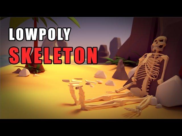 Blender Tutorial - The Low Poly Skeleton