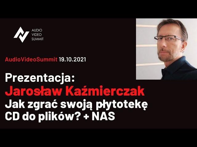 Jarosław Kaźmierczak - Jak zgrać płyty CD do plików bez straty jakości? Zrób własny NAS - poradnik