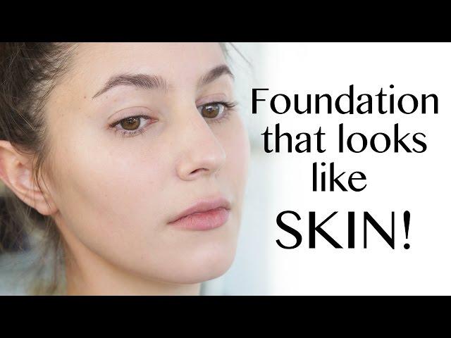 Skin-like Natural Foundation Routine