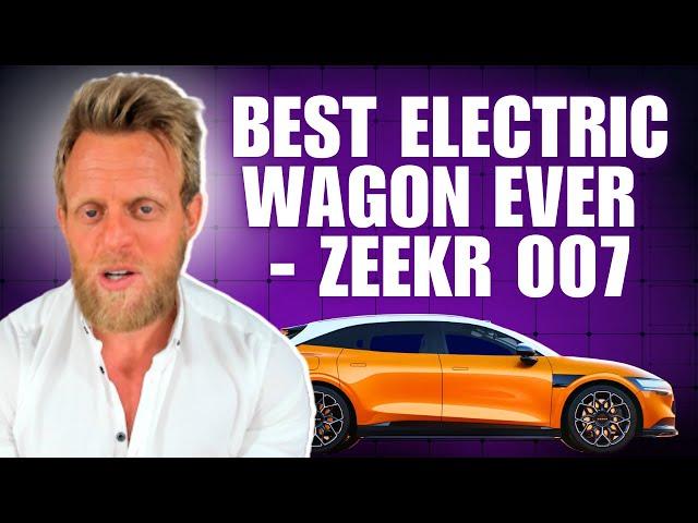 Zeekr 007 electric wagon gets 600kw charging & over 800km range