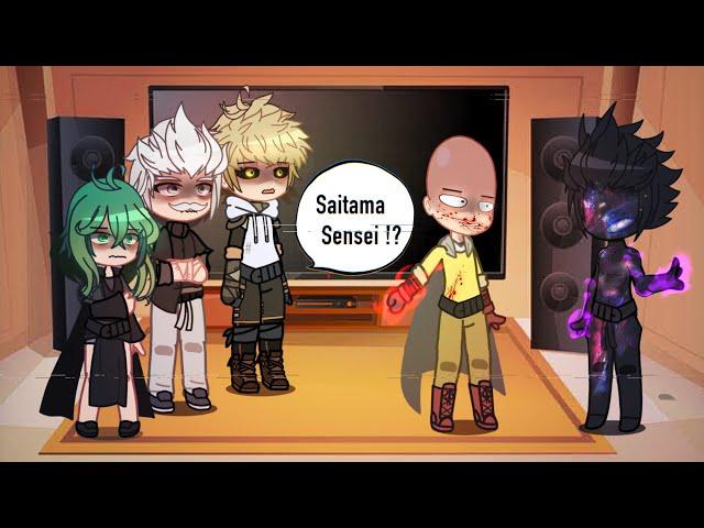 OPM React to Saitama and Garou||REMAKE||PT1/4||Manga spoilers !!||