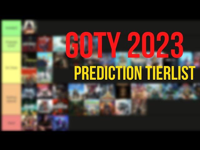 TFM's GOTY 2023 Prediction TIERLIST Extravaganza