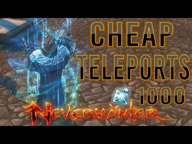 Neverwinter | Cheap Teleporting! NW Tips #2