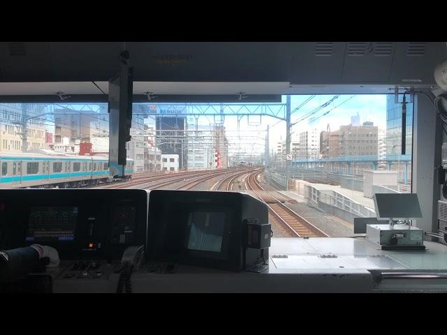 [Cab View] Ueno-Tokyo Line Takasaki Line Through Service, Tokyo to Ueno (上野東京ライン E231系 前面展望)