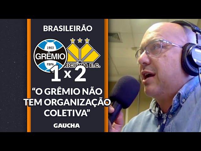 CCD: "O GRÊMIO NÃO TEM NADA. TU NÃO TIRA NADA" | GRÊMIO 1x2 CRICIÚMA | BALANÇO FINAL