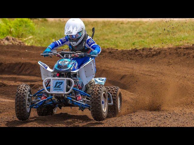 Stiles West Ripping his 250 & SuperMini at Sunset Ridge MX