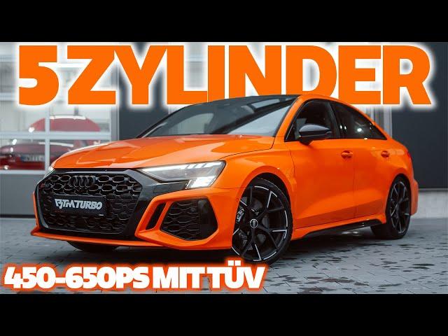 BEST of 5 ZYLINDER mit TÜV - Audi RS3 & TTRS - CUPRA VZ5! Abgasanlage, Downpipe und Leistung