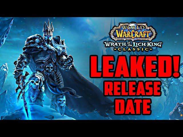 WOTLK Classic Release Date LEAKED!