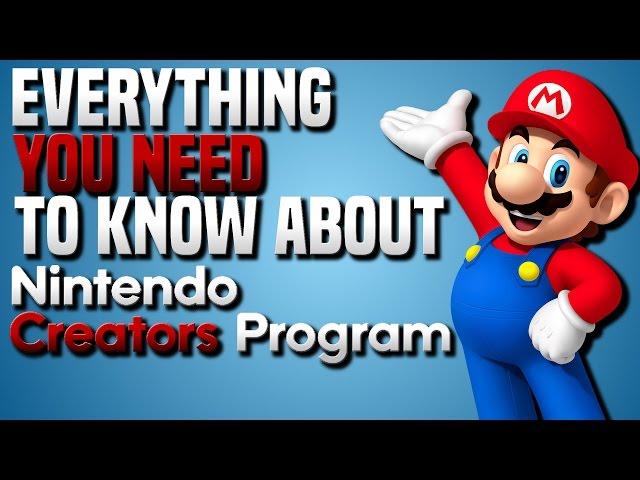 How Does The Nintendo Creator Program Actually Work??