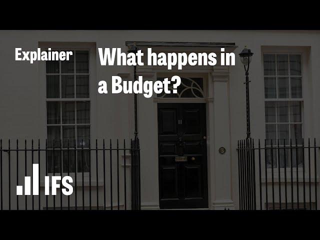 What happens in a Budget?