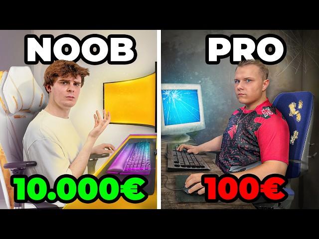 CASUAL an E-Sport Setup vs. PRO an 100€ Setup