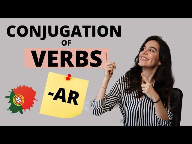 Portuguese Verb Conjugation | How to conjugate verbs ending in AR [PRESENT TENSE]