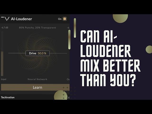 Can Ai-Loudener Mix Better Than You?