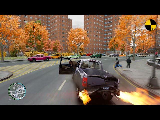 GTA 4 Crash Testing Real Car Mods Ep.70