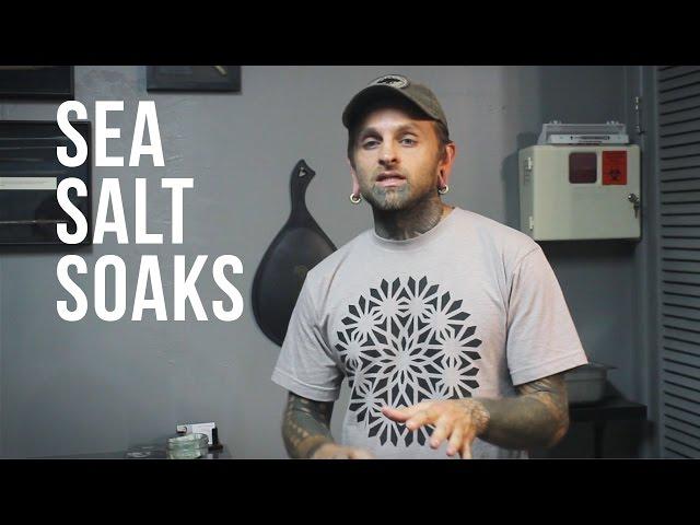 Body Piercing Aftercare: Sea Salt Soaks