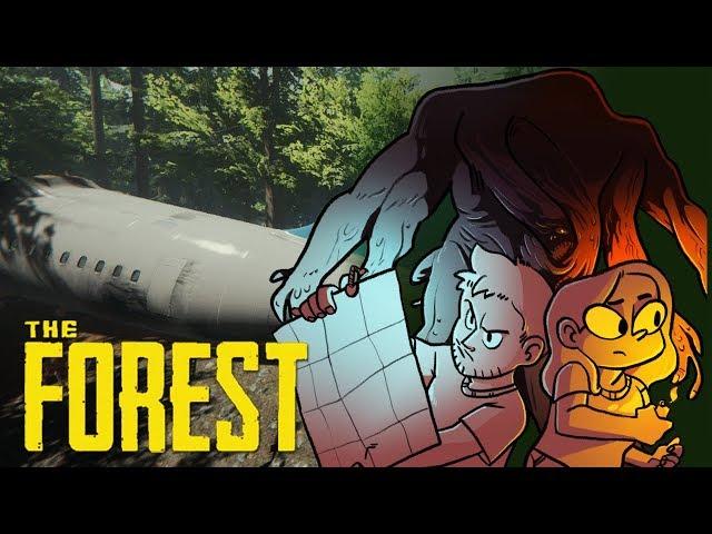 The Forest 1.0 - #1 -  TERROR AT TENNIS CAMP! (co-op gameplay)