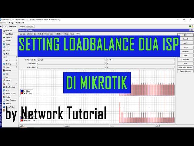 Setting  Load Balance 2 Isp Di Mikrotik