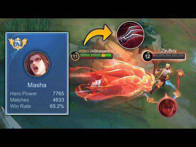 NEW LIFESTEAL MASHA BUILD HIGH RANK MATCH! (RECOMMENDED 2024)