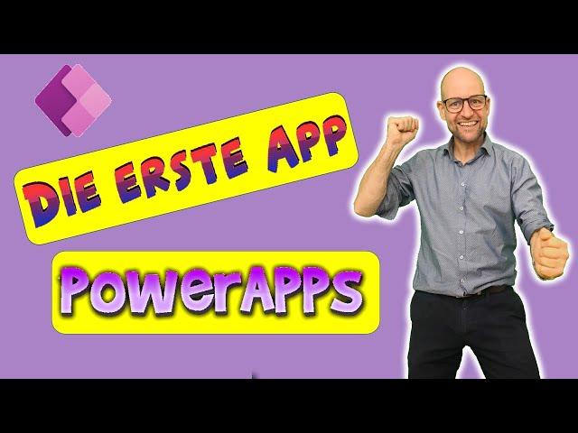 [ POWERAPPS ] [ 1. APP ]  Daten eingeben und in einer Datenquelle (EXCEL Tabelle) speichern.