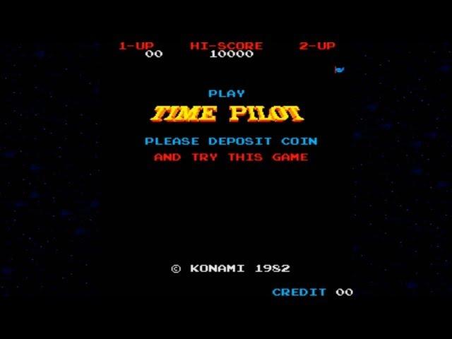 Time Pilot 1982 Konami Mame Retro Arcade Games