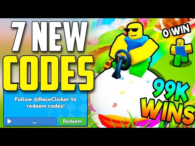 *NEW* ALL WORKING CODES FOR RACE CLICKER IN 2024! ROBLOX RACE CLICKER CODES