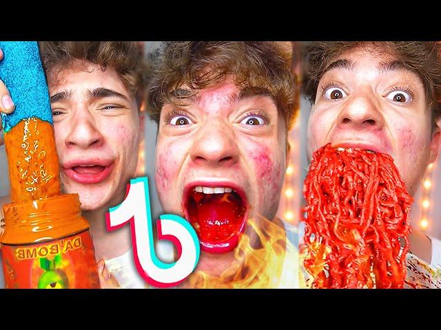 Extreme Spicy Food Tiktok Compilation (2 Hour Edition) | @Spizeethegoat