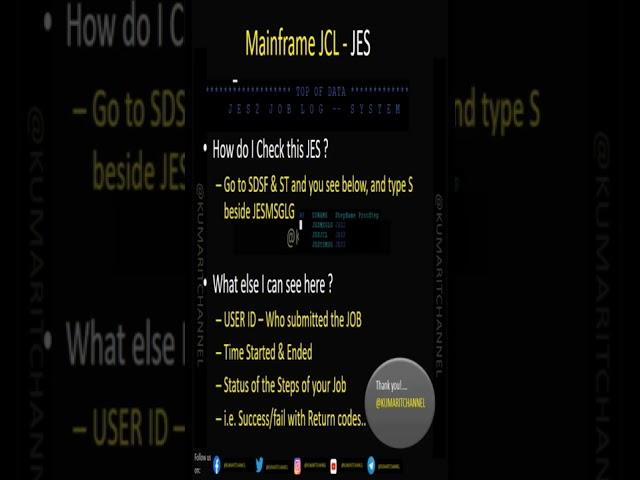 Mainframe JCL - JES